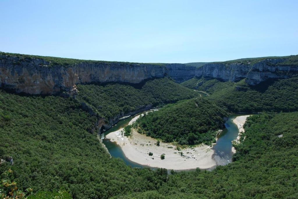"Les Tournesols" Villa Saint-Martin-dʼArdèche Exterior foto